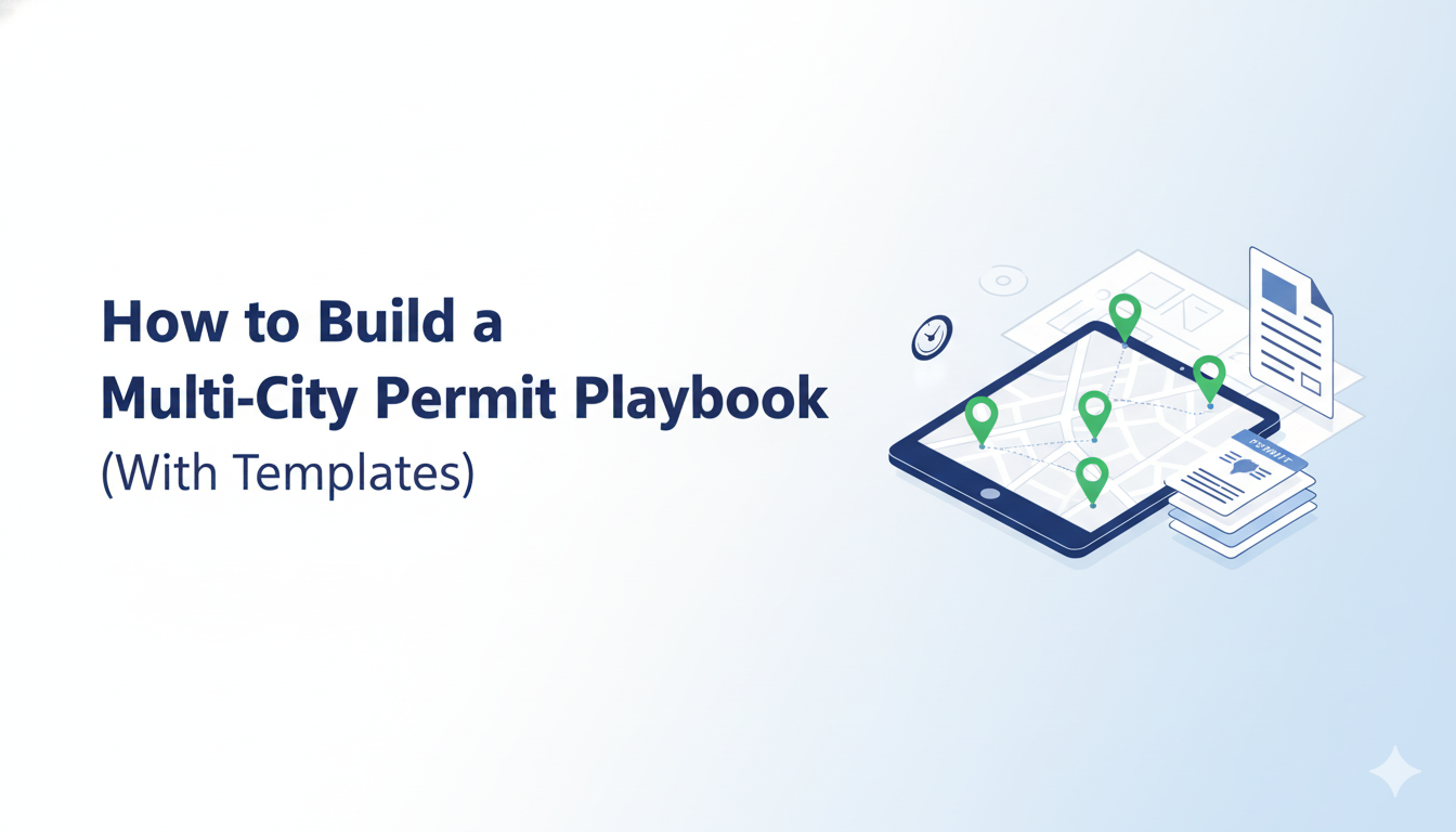 Building a MultiCity Permit Playbook