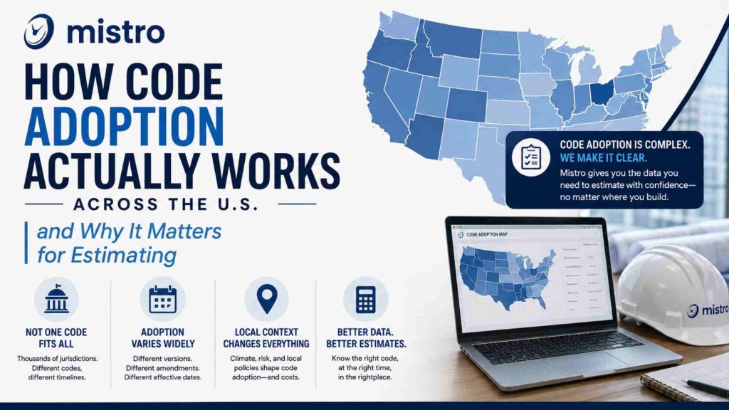 How Code Adoption Actually Works Across the U.S., and Why It Matters for Estimating
